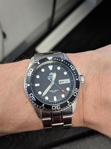 orient ray ii  automatic diver rwatches