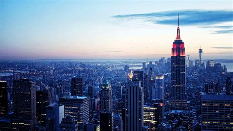 gray tower building  york city manhattan building empire state