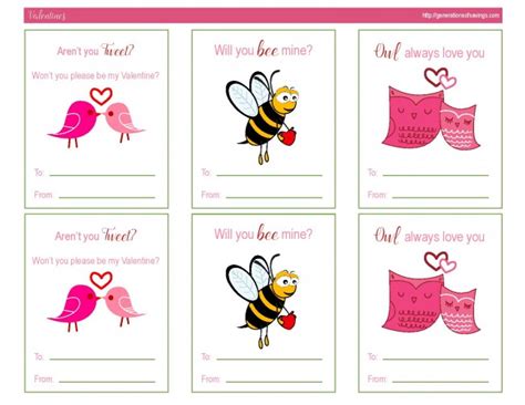 awesome  printable valentines day cards kat balog