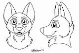 Fursuit Template Drawing Head Base Sheet Reference Furry Wolf Blank Deviantart Drawings Coloring Dragon Ref Canine Sketch Husky Oc Use sketch template