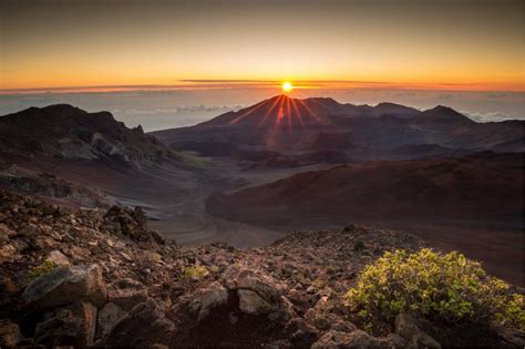 catch  sunset atop mauis haleakala volcano