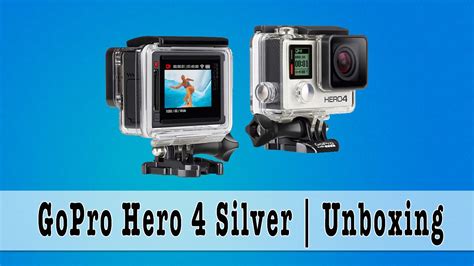 gopro hero  silver edition unboxing pt br youtube