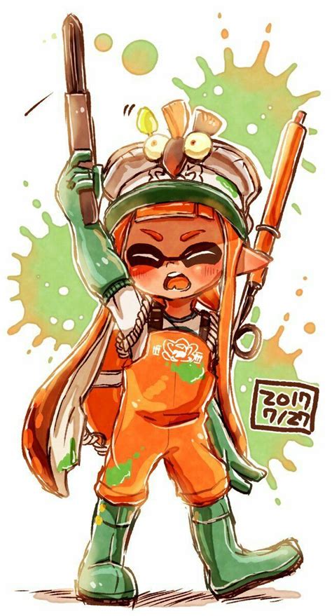 Pin By Ryan Story On Splatoon Water Color Paintings In