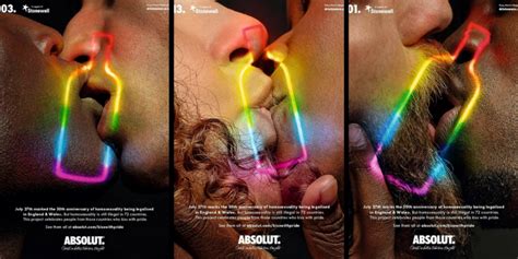 Absolut Kiss With Pride Ad Celebrates 50 Years Of Partial