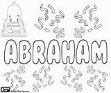 Abraham Biblical sketch template
