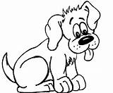 Kleurplaat Honden Hond Tekeningen Kleurplaten Downloaden sketch template