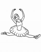Flexibilidad Bailando Bailarina Spagat Personas Raskrasil Ballet Hellokids Danza Pintarcolorir sketch template