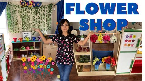 flower shop ideas dramatic play home preschool youtube