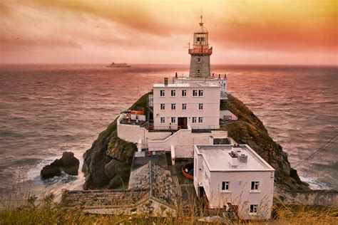lighthouse  howth foto bild europe united kingdom ireland