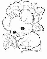 Mouse Coloring Pages Cute Kids Sheets Animals Animal Colouring Mice Printable Baby Sheet Book Fat Vegetable Eat Choose Board Food sketch template
