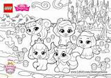 Lego Coloring Friends Pets Palace Pages Princess Disney Print Colouring Color Printable Fun Sheet Pet People Activities Party Tiny Realistic sketch template