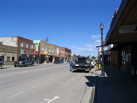 Shelby Mt Main Street Photo Picture Image Montana At City