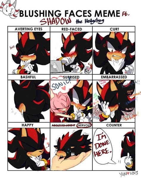 Shadow The Hedgehog Kawaii 3 Sonic Dibujos Shadow El