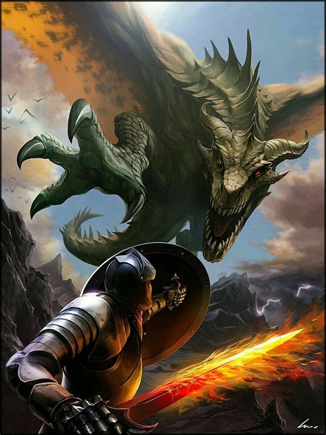pin  ale  san jorge dragon artwork fantasy dragon artwork