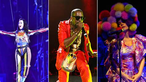 kanye west katy perry and more crazy concert costumes photos