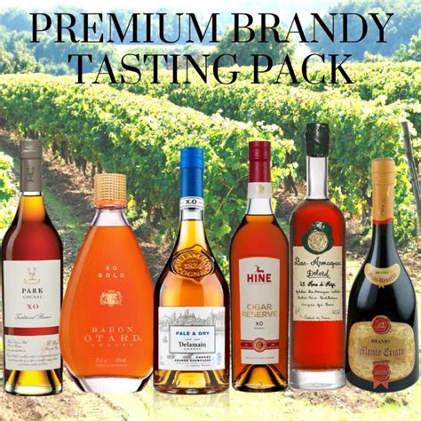 premium brandy tasting pack  samples