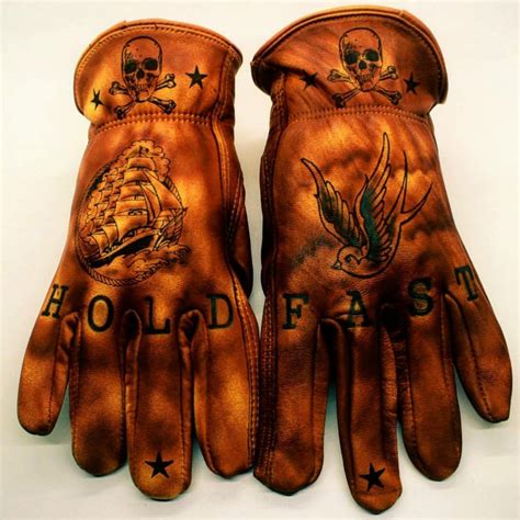 custom leather work leather art leather gloves leather working moto
