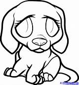 Sad Puppy Coloring Pages Cute Beagle Drawing Dog Anime Eyes Step Easy Drawings Cartoon Draw Print Printable Color Devil Getcolorings sketch template