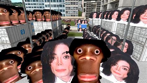 goofy ahh and michael jackson horde nextbot gmod youtube