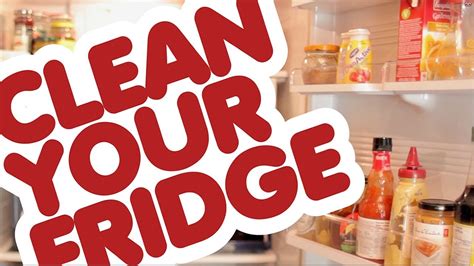 clean  refrigerator   minutes   clean  fridge
