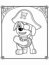 Paw Patrol Zuma Colouring Piraten Kleurplaat Zum Nickelodeon Fulcher Print sketch template