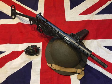 ww british sten mk submachine gun replica  denix