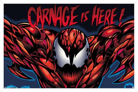 marvel comics carnage classic poster walmartcom walmartcom
