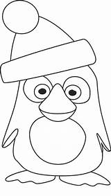Coloring Penguin Christmas Cute Pages Ready Animal Penguins Printable Easy Print Color Kids Cliparts Template Clipart Library Little Blue Comments sketch template