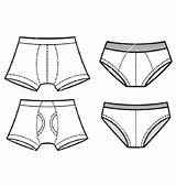 Underwear Clipart Outline Underpants Coloring Clip Boxer Cliparts Shorts Library Men Colouring Kids Childrens Drawing Pages Sketch Template Transparent Man sketch template
