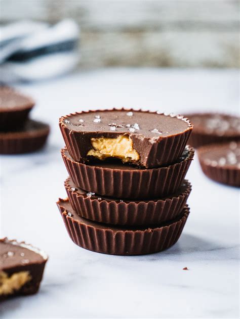 healthy peanut butter cups shuangys kitchensink