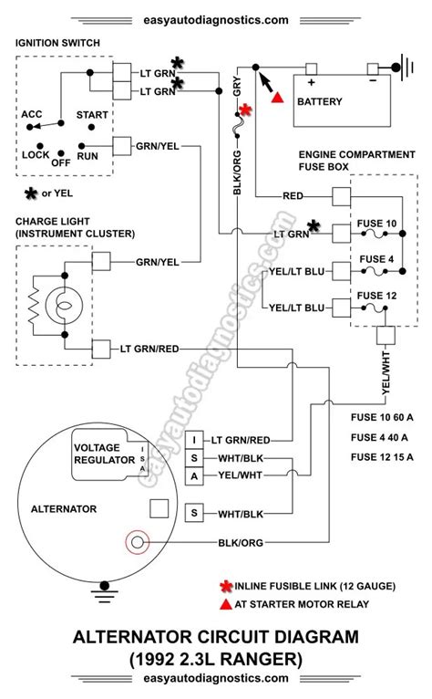 omc alternator wiring diagram