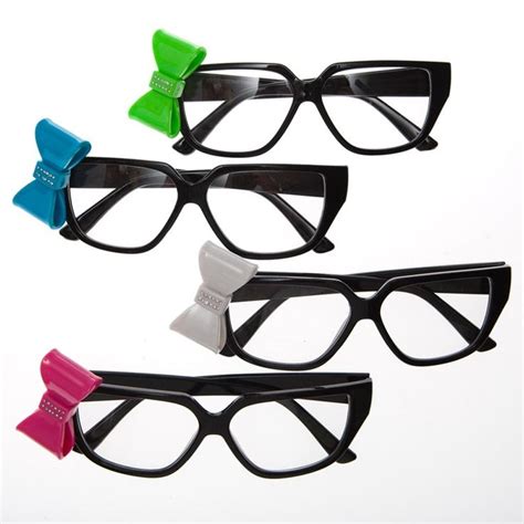 Black Nerd Glasses With Bow Its Time To Get Glam Its Time To Glam