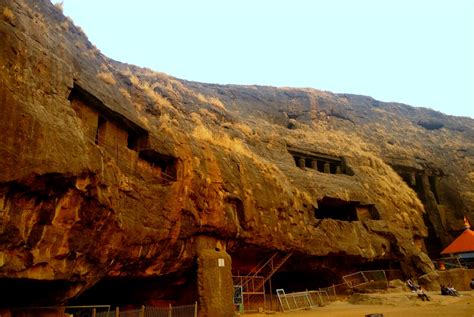 ancient cave shrines  karla caves  lonavala travelet