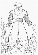 Coloring Dragon Ball Pages Piccolo Dbz Cell Fight Draw Cartoons Ready Drawing Dragonball Goku Print Printable ピッコロ Kids Popular Sheets sketch template