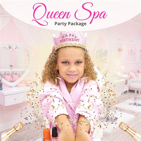 queen spa birthday party  princess spa tampa