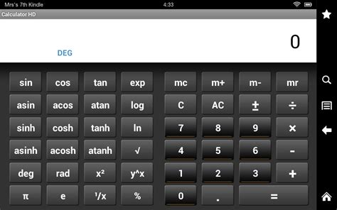 calculator hd amazoncouk appstore  android