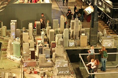 miniature city models   absolutely huge city model miniatures city