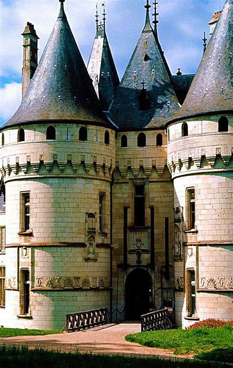 Chateau De Chaumont In Loire France Buildings