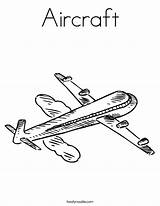 Coloring Airplane Aircraft Pages Transportation Air Planes Vehicle Automobiles Trains Noodle Twisty Clipart Plane Twistynoodle Comments Jet Print Library Popular sketch template