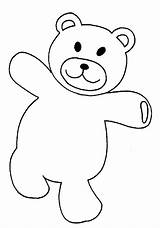 Bear Coloring Pages Kids Sheets sketch template