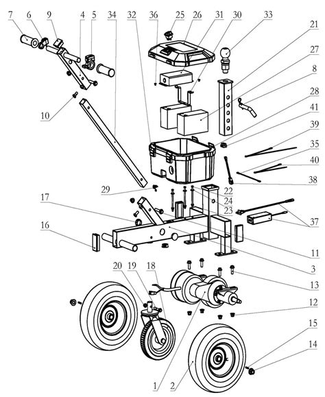 tow tuff tmd etd adjustable electric trailer dolly owners manual