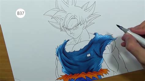 Impressionante Como Desenhar O Goku Instinto Superior Resultado