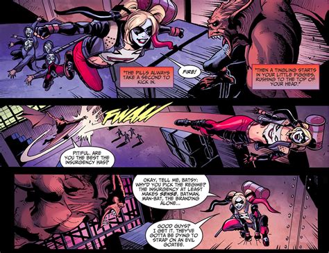 Harley Quinn Vs Man Bat Injustice Gods Among Us