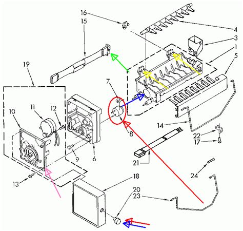 whirlpool ice maker wiring diagram hanenhuusholli