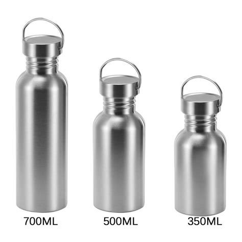 stainless steel water bottle lid sports ml   water bottle lids stainless