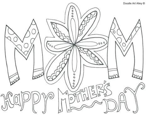 printable mothers day coloring cards kitty baby love