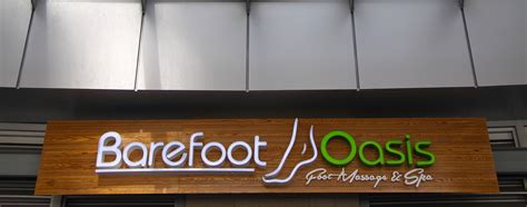 barefoot  barefoot oasis foot massage spa