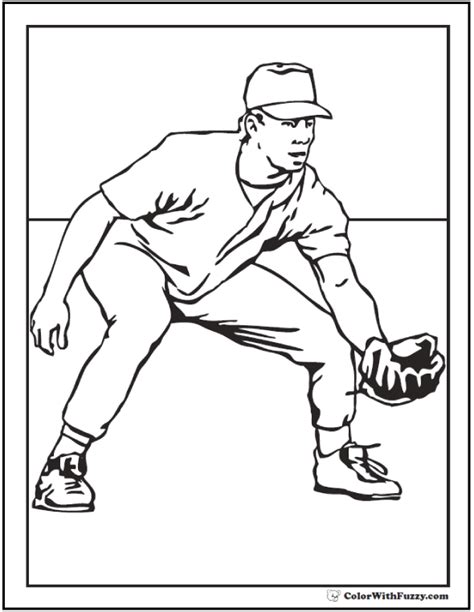 baseball coloring pages pitcher  batter sports coloring pages