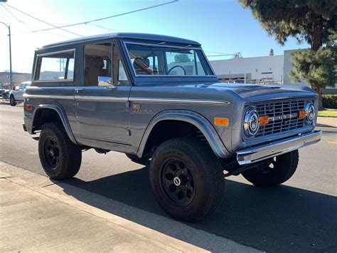 restored ford bronco custom classic ford bronco restorations