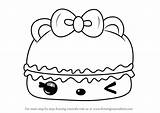 Num Noms Gloss Coloring Berrylicious Draw Waffles Step Drawing Template sketch template
